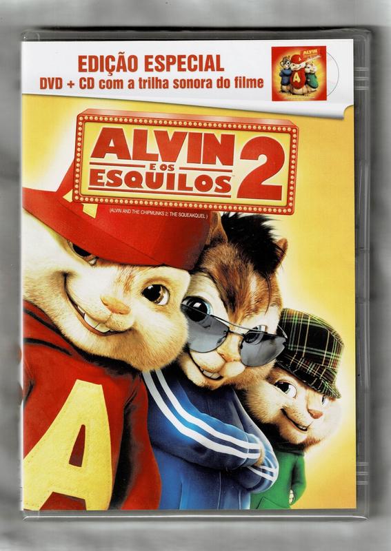Alvin E Os Esquilos 2 DVD + CD Edição Especial - Twentieth Century